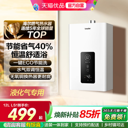 海尔燃气热水器煤气液化气专用