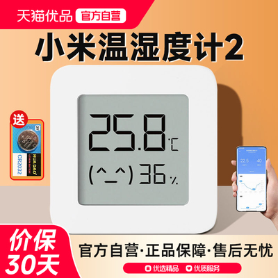 小米蓝牙温湿度计2米家3代室内
