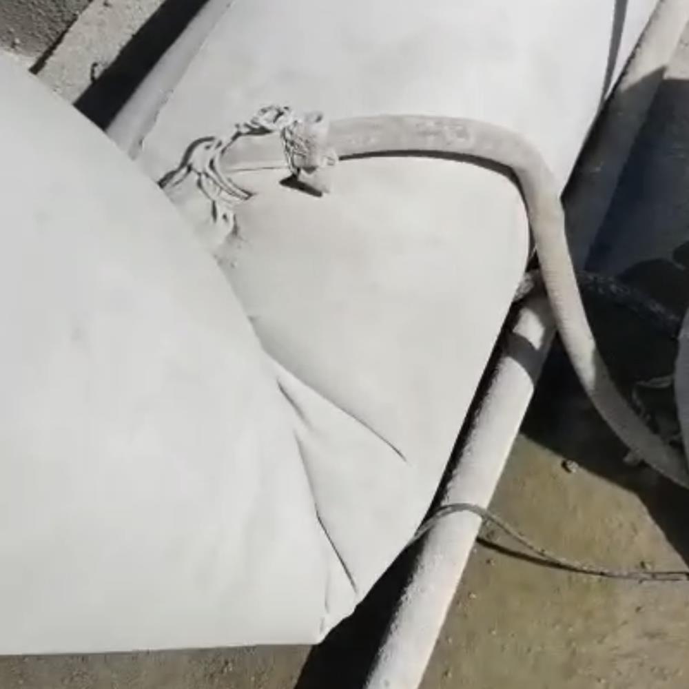 带排气管打灰袋工地打灰神器配合水桶使用水泥砂浆罐除尘布袋