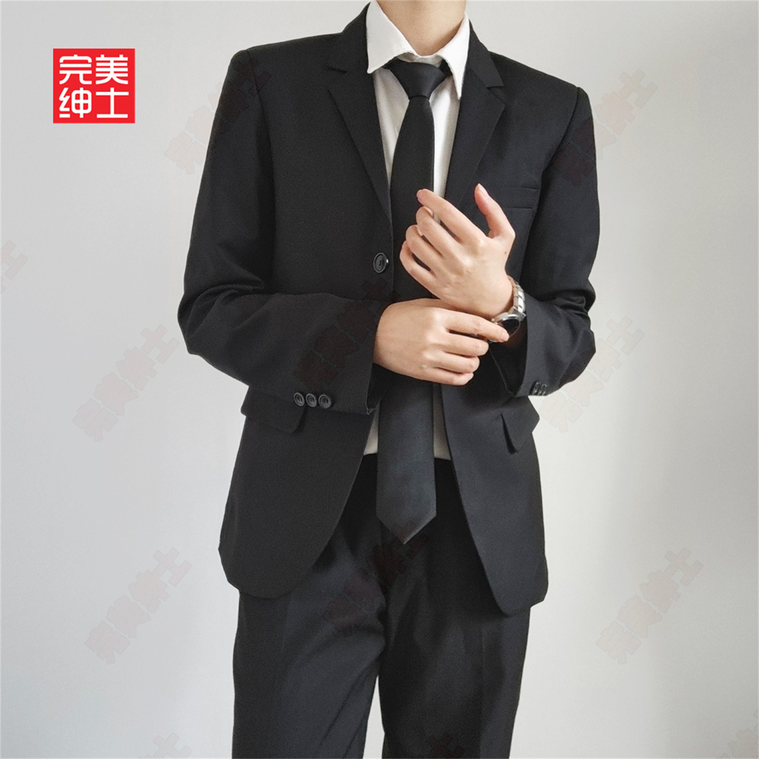 西装外套男士正装职业装大码套装商务办公制服新婚礼服伴郎春秋季