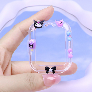 比丢适用华为儿童电话手表4Pro/5Pro/5X/5XPro/3Pro/4X新耀/3S/3/5新耀款/荣耀小K2保护壳卡通透明软壳钢化膜