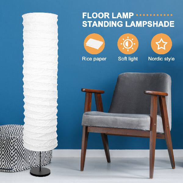新品Lampshade Nordic Decor PapeBr Lamp Shade Replacement Sim