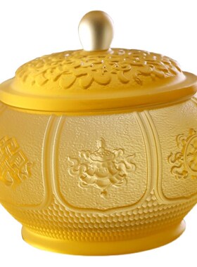 极速琉璃供水杯h供佛杯圣水杯家用供奉供杯八吉祥水杯观音佛堂佛