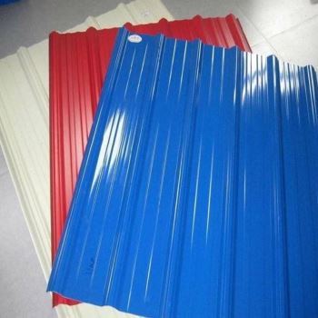 极速品彩钢板铁皮彩色钢瓦雨棚石棉瓦防晒围挡铁T板防水屋顶墙板