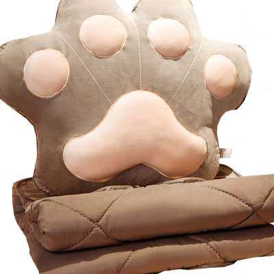 极速猫爪沙发睡觉抱枕被子两用毯子二合一办公室午睡W枕头摺叠车,居家布艺,抱枕被,淘宝优惠券,粉丝福利购,淘宝优惠卷