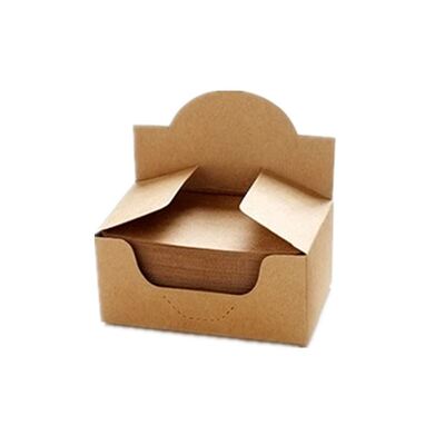 极速100pcs Blank Kraft paper Business Cards WPord Card Messa