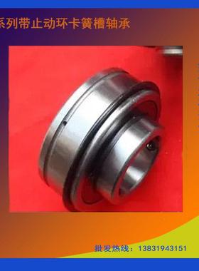 极速带止动环卡簧槽轴承SER205-16 SER206 SER20O6-18 SER206-19
