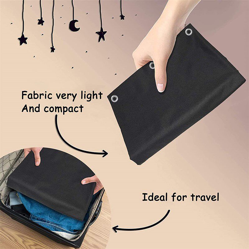 新品Blackout Blind Shade with SuctioGn Cups Blackout Curtain