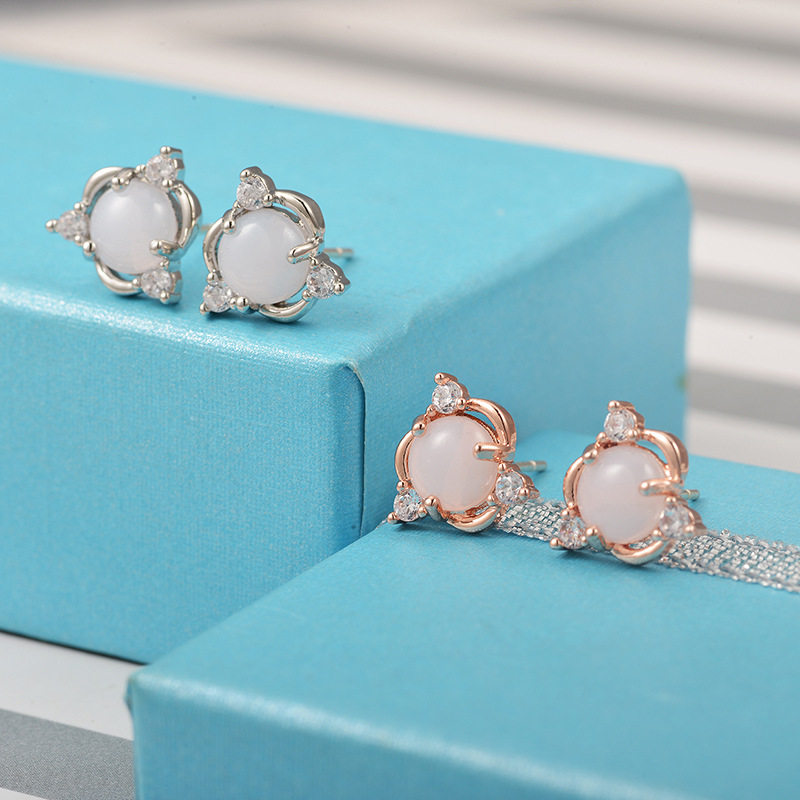 极速韩版热卖耳饰时尚o铜镶锆石可爱耳环女仿白玉蛋面耳针女款生,饰品/流行首饰/时尚饰品新,耳环,淘宝优惠券,粉丝福利购,淘宝优惠卷