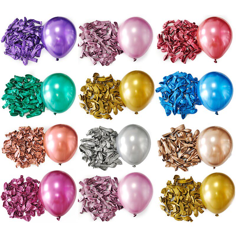 极速30/50/100pcs Latex Balloons Matte JRound Macaron Ballon