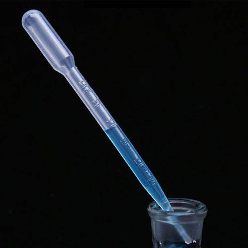 新品带刻度一次性塑料吸管巴氏滴管 1 3 5 ml滴R管100只包化学实