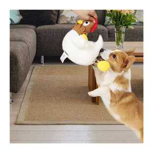 极速Hen Lay Egg Dog Snuffle Mat SniffGing Training Fleece Pa