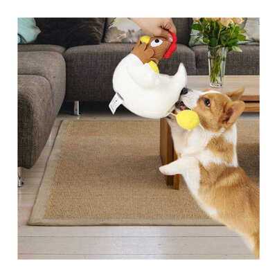 极速Hen Lay Egg Dog Snuffle Mat SniffGing Training Fleece Pa