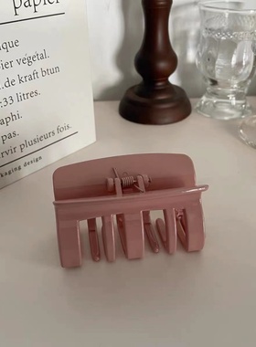 极速20a23新款百搭鲨鱼夹韩版东大门法式慵懒风百搭发夹压克力抓