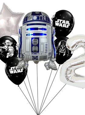 新品1set dStar Wars Balloons Star Wars Birthday Party Decora