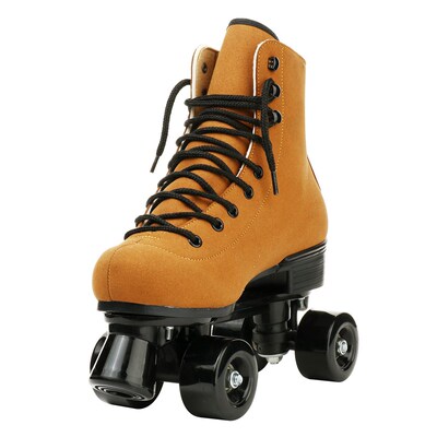极速Pu Leathher Roller Skates Skate Shoes Outdoor Beginner S
