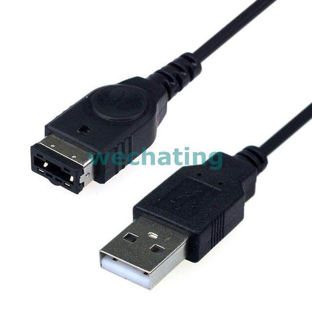 新品usb chargingk cable for ds nds gba game boy advance sp j