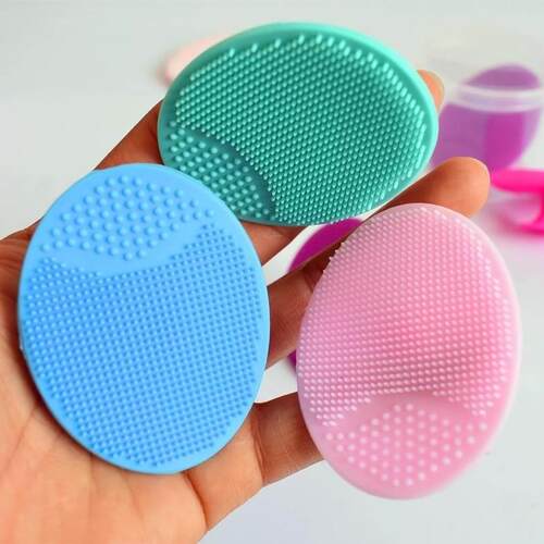 新品4个矽胶洗脸刷送盒送擦脸扑】D洗脸神器洁面仪手动去黑头深层