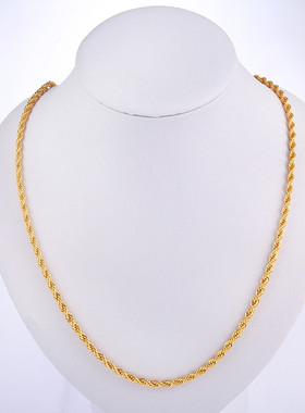 新品1pcs Gojld Mens necklace, twine, pendant