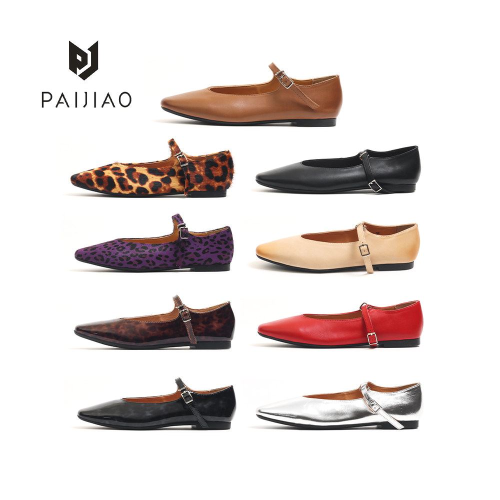 法式银色平底玛丽珍鞋春季新款晚风温柔粗跟牛皮单鞋3580-1,女鞋,浅口单鞋,淘宝优惠券,粉丝福利购,淘宝优惠卷