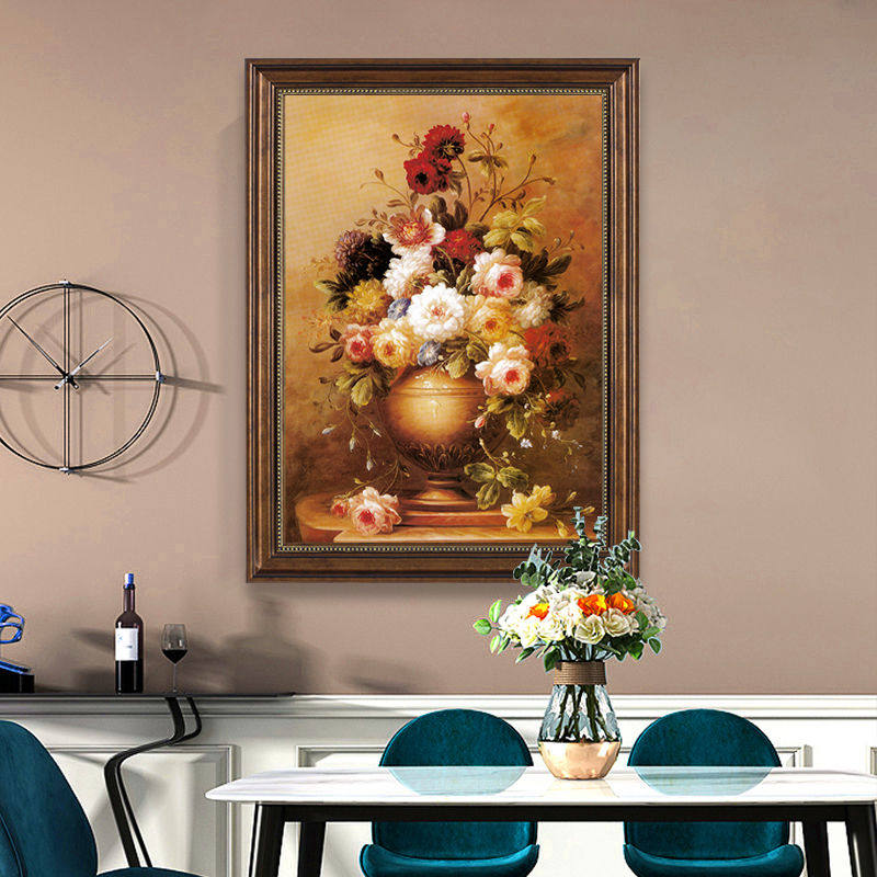 客厅装饰画美式玄关挂画沙发背景墙走廊欧式复古餐厅油画过道壁画,家居饰品,现代装饰画,淘宝优惠券,粉丝福利购,淘宝优惠卷