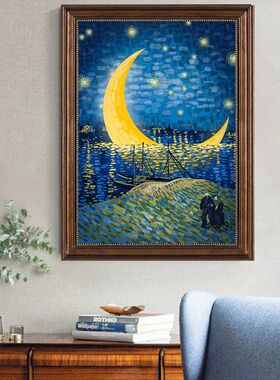 美式复古风墙面挂画餐厅挂画走廊过道装饰画新款欧式楼梯墙面挂画