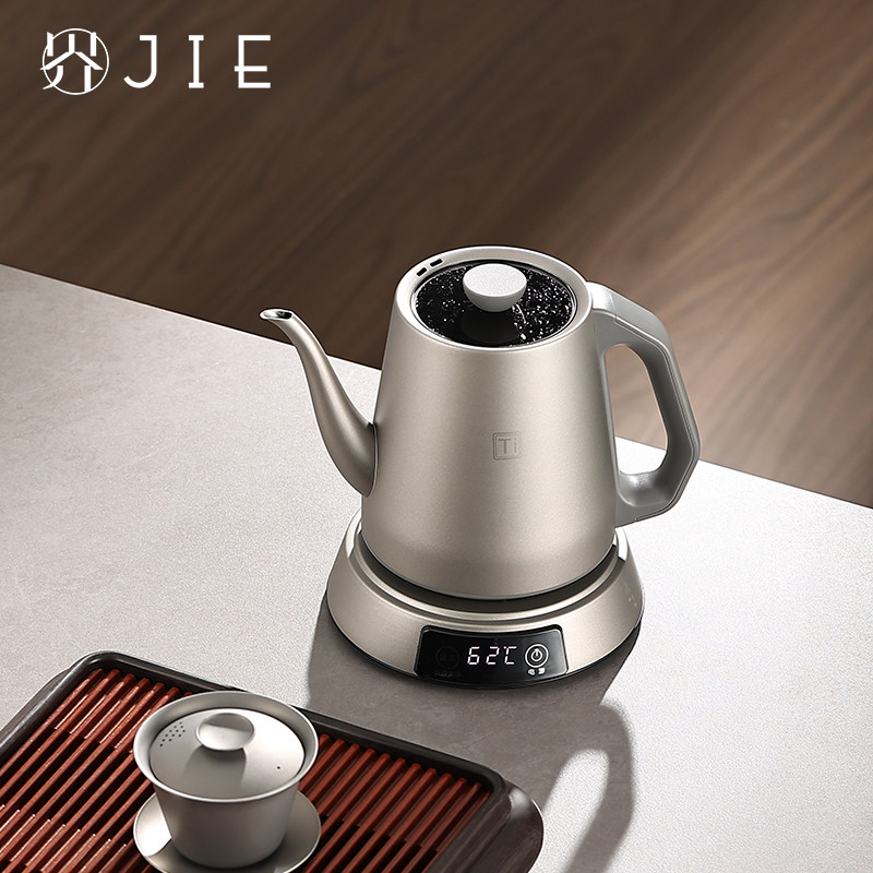 茶小南纯钛全自动底部上水烧水壶泡茶专用快煮壶恒温保温电热水壶