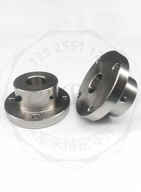 圆法兰导向轴支架座置物架安装通孔加厚固定底座钢制 GBC02 GBC06