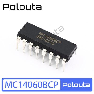 Polouta MC14060BCPG MC14060BCP DIP16 逻辑芯片带振荡器复位IC