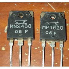 MP1620 MN2488 达林顿功放功率三极管 原字进口拆机 测好