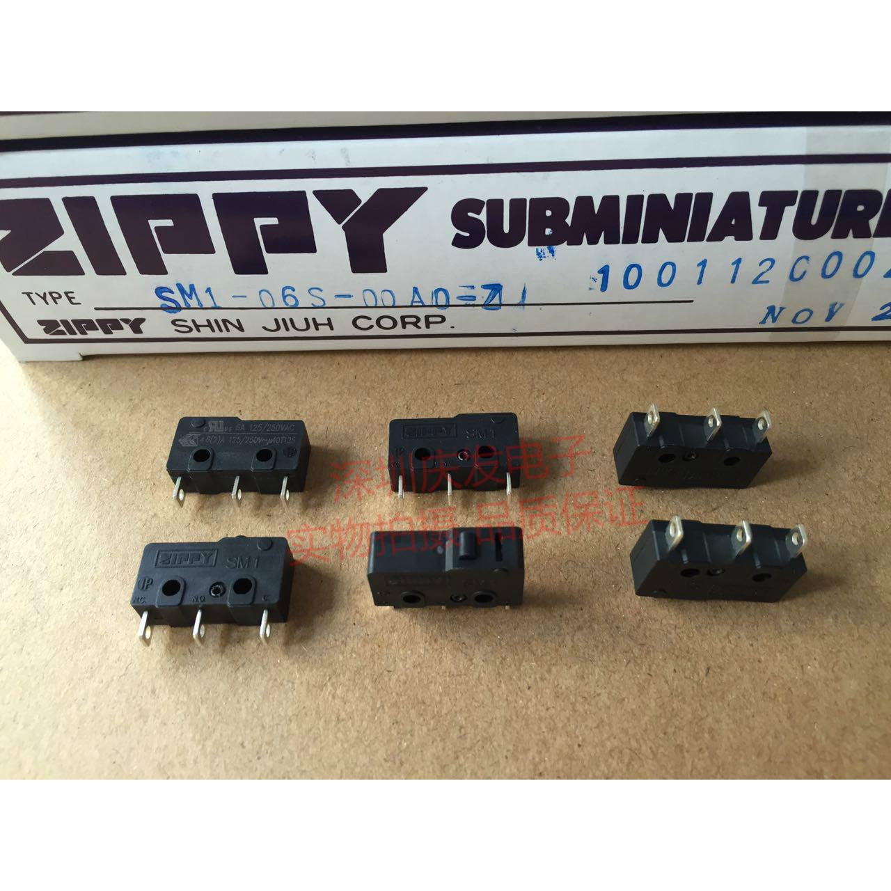 原装台湾ZIPPY SM1-06S-00A0-Z 中微动开关限位行程开关 3脚 无柄