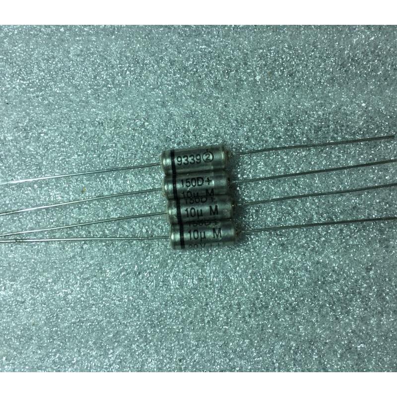 原装思碧 SPRAGUE（2）150D系 10UF20V 代替25V 轴向钽电解电容