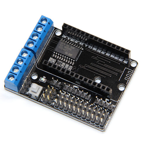 ESP8266WiFi电机驱动扩展板L293D  ESP12ELua物联网智能小车