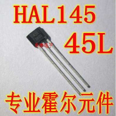 霍尔 45L HAL145 TO-92S直插 高频高速全极霍尔开关 全新原装