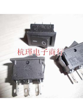 电源开关KCD1-101船形开关二挡三脚 有红色 黑色可选10只4.5元