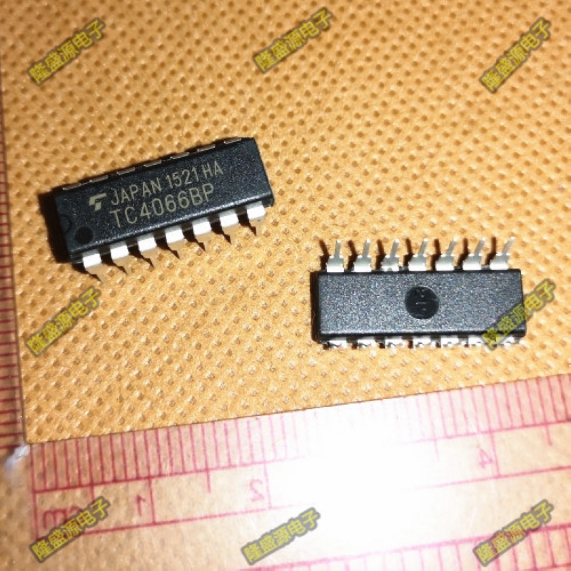 全新原装TC4066BP 4066 DIP-14 直插集成电路 原装正品  直拍