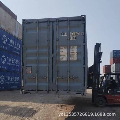 二手集装箱45尺高柜 改装 铁路 出口 仓库 运输 45HC/HQ 海运箱