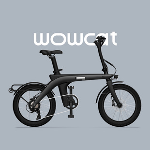 WOWCAT C1 电助力折叠自行车新型ebike折叠单车超轻便代步公路车