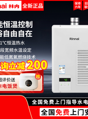 Rinnai/林内V1616WF/V1615SWFA/A1620WF燃气热水器日本进口16升
