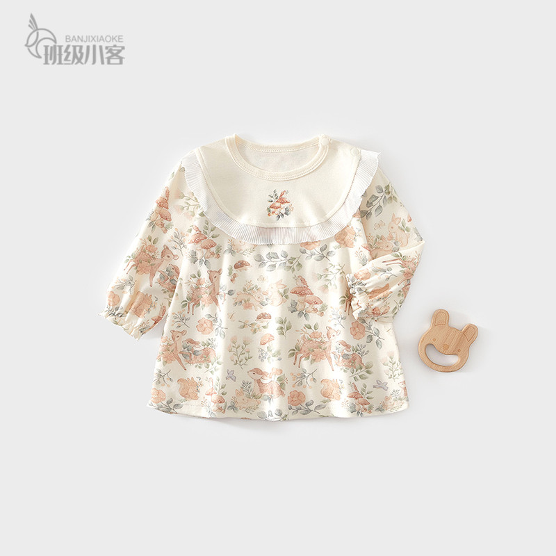 宝宝连衣裙婴儿服秋冬新款碎花上衣女宝宝裙子家居睡裙儿童睡衣,童装/婴儿装/亲子装,家居裙/睡裙,淘宝优惠券,粉丝福利购,淘宝优惠卷