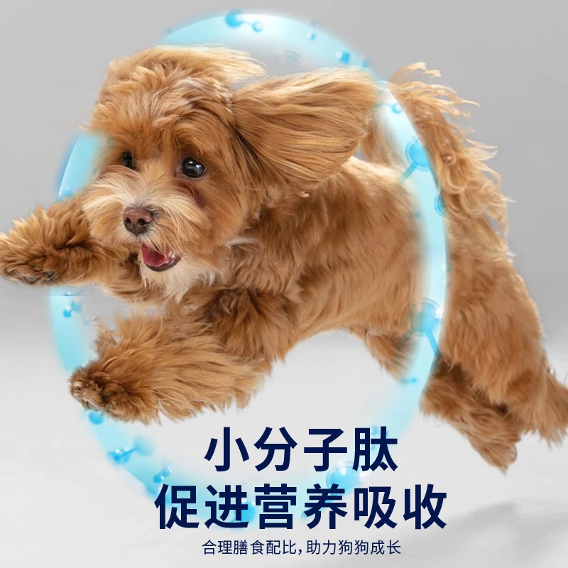 汪小七 肉松蛋黄双拼狗粮挑食幼犬成犬小型犬通用型泰迪博美20斤