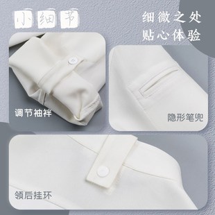 酒店厨师长工作服七分袖餐饮高档厨师服装男短袖定制夏季透气纯棉