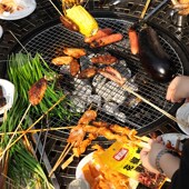 凤朝皇 铸铝露台天室外花园铁艺阳台休闲 户外桌椅烧烤炉庭院欧式