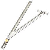 窗户防风固定器铝合金门窗户配件撑杆卡扣固定窗户开合平开限位器