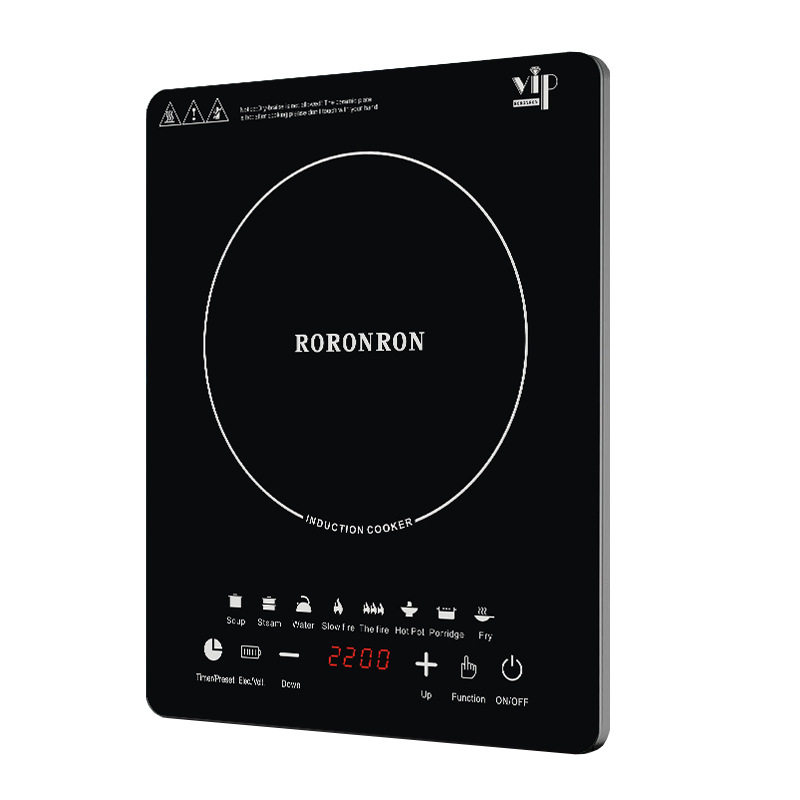220V110V电磁炉烧水蒸煮火锅炒菜2200W大功率电磁炉出欧美加日台