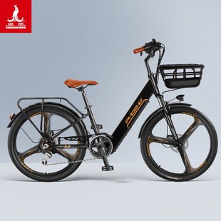 【新品】凤凰锂电池电动自行车男女士电动车助力小型新国标电单车