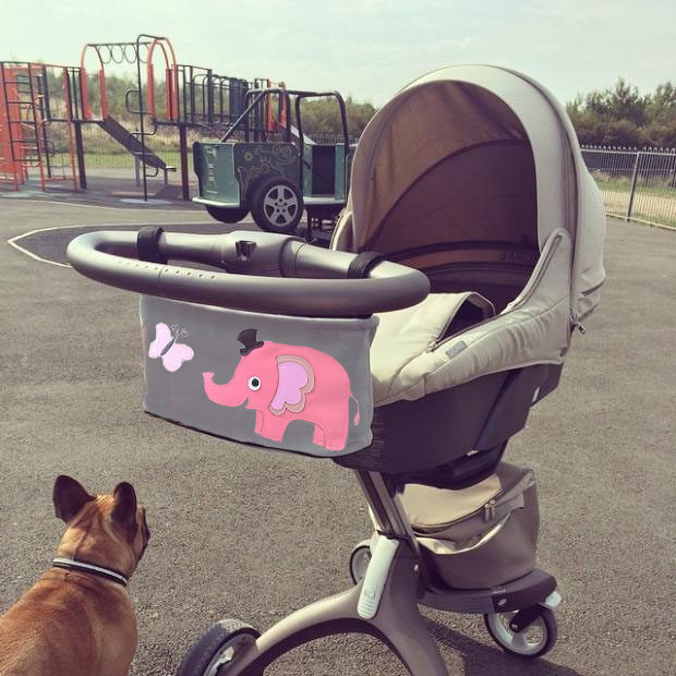 婴儿推车挂袋外出奶瓶收纳袋童车挂篮宝宝尿布杂物置物妈咪收纳包,婴童用品,推车配件,淘宝优惠券,粉丝福利购,淘宝优惠卷