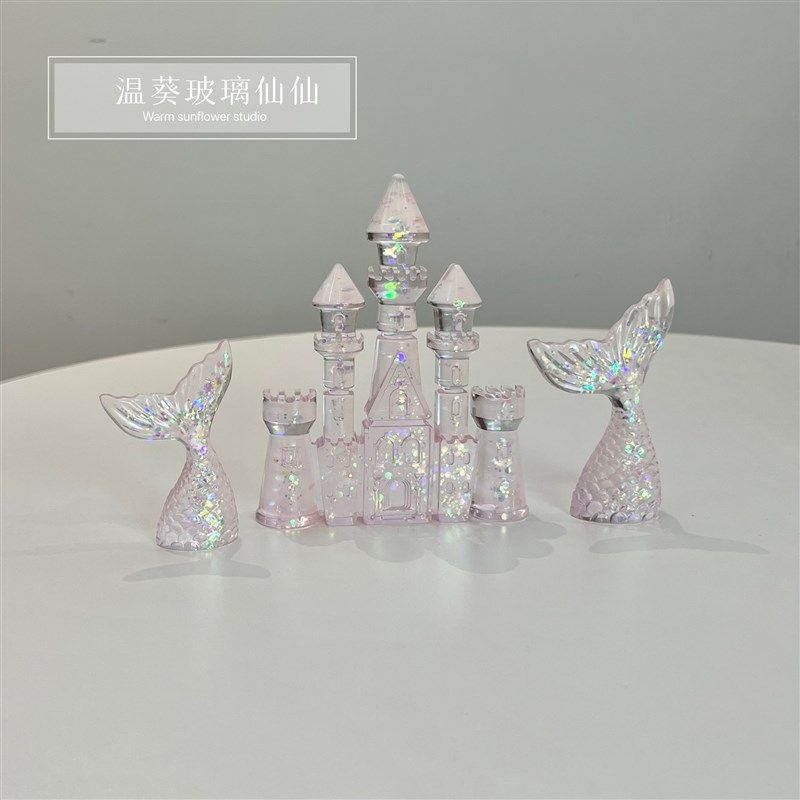 新品!水底鱼缸梦幻水晶城堡创意小摆件造景斗鱼水族布景装饰品,宠物/宠物食品及用品,造景/装饰,淘宝优惠券,粉丝福利购,淘宝优惠卷