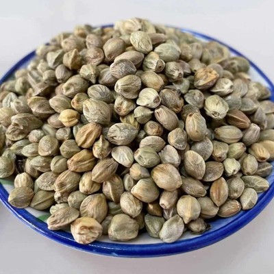 甘肃特产天水麻子火麻子新货人吃食用特大颗粒麻籽可鸟食3斤生