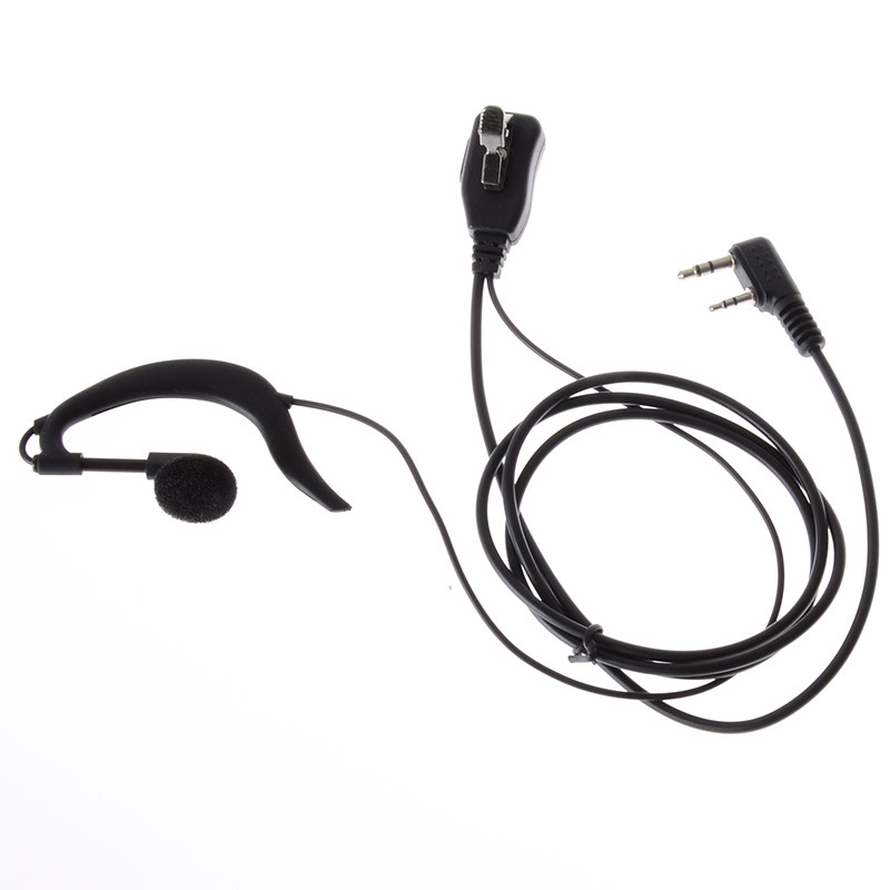 对讲机耳机耳麦非无线 迷你天线 K头单孔通用粗线降噪粗线 包邮